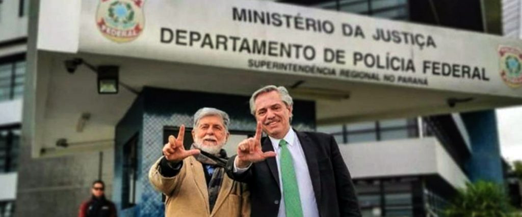 Alberto Fernández visitó a Luiz Inácio Lula Da Silva