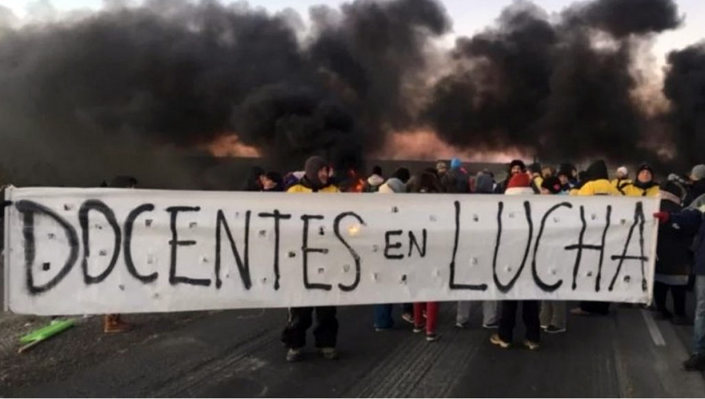 Paro de nacional docente de 24hs. por conflicto en Chubut