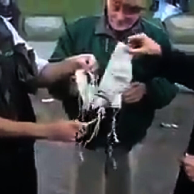 quema de barbijos 2020