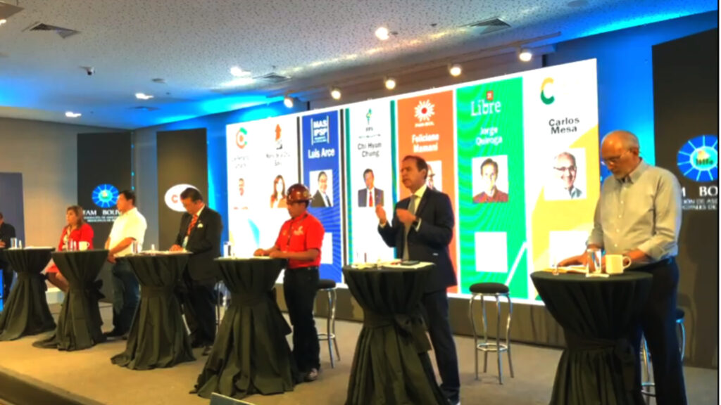 debate presidencial bolivia 2020 en vivo