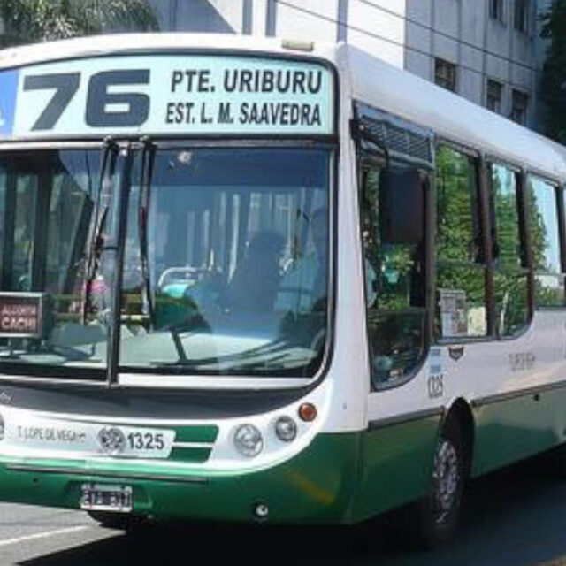 colectivos servicio reducido AMBA