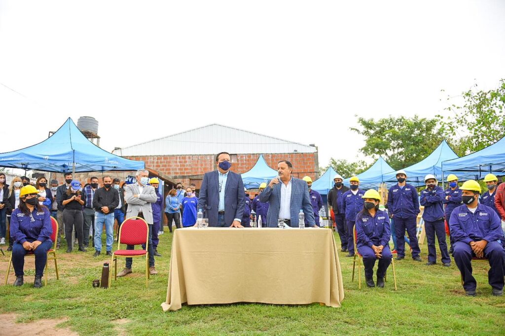 El Gobierno riojano firmó un convenio de cooperación recíproca con el Movimiento Evita