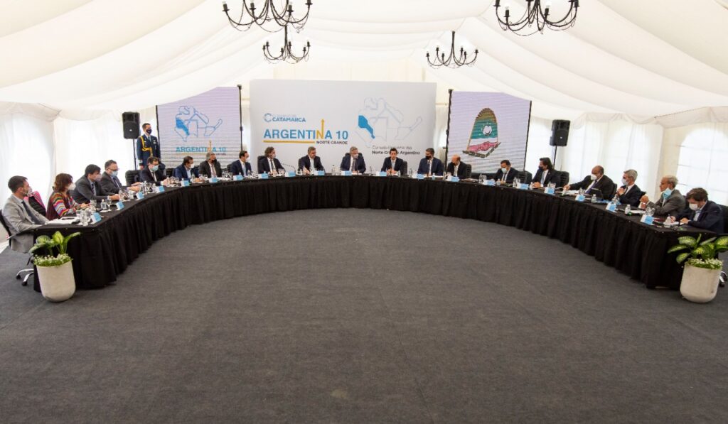 Ricardo Quintela participó de Reunión del Consejo Regional del Norte Grande