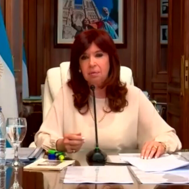 cristina kirchner en vivo ahora