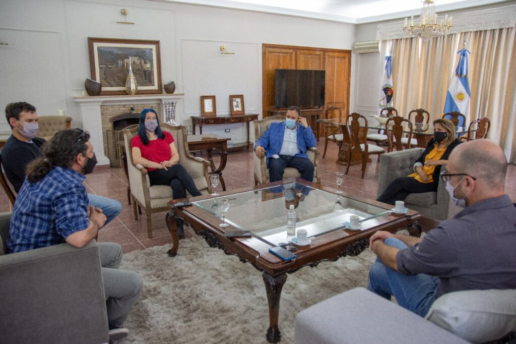 El gobernador riojano se reunió con investigadoras e investigadores del CRILAR