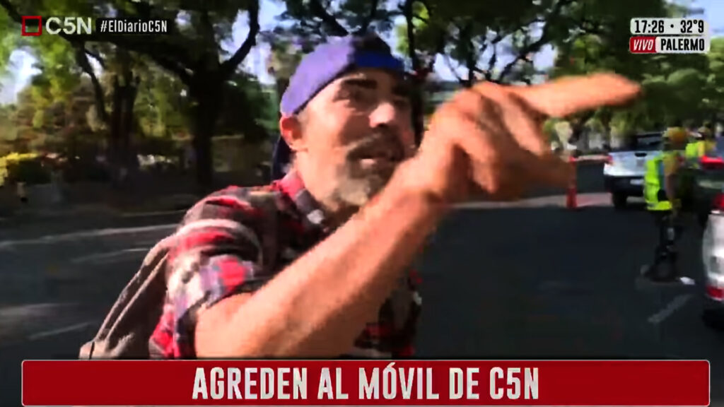Agresión a periodista de C5N