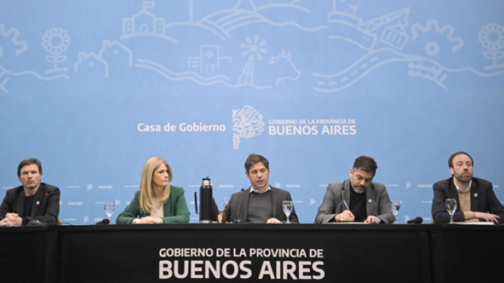 Kicillof anunció un proyecto de ley para crear el Régimen Provincial de Fomento de Inversiones Estratégicas