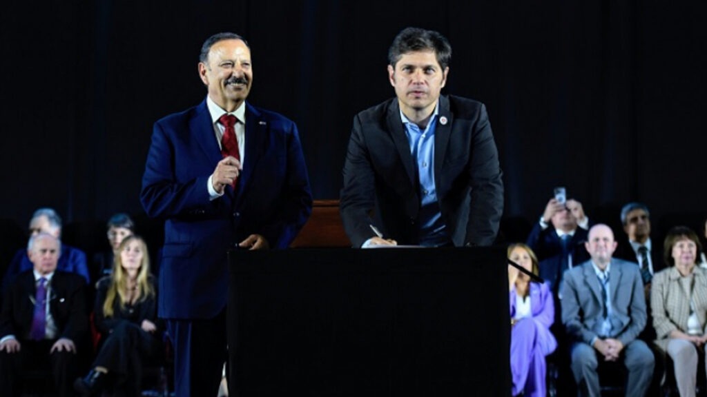 Kicillof y Quintela firmaron un acuerdo para fortalecer la cooperación entre las provincias