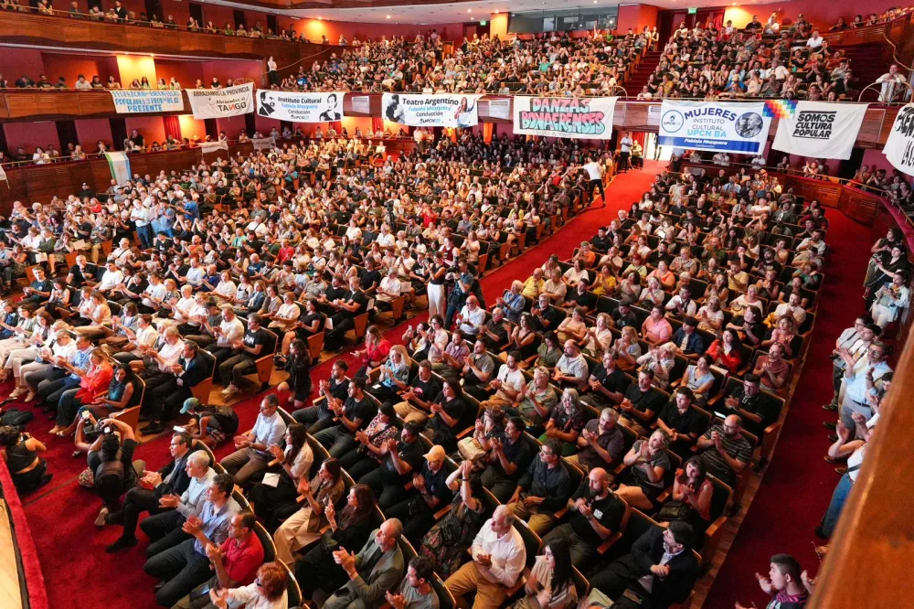 Kicillof y Saintout encabezaron el tercer Encuentro Provincial de Cultura Bonaerense