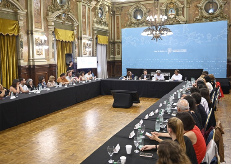 Kicillof encabezó la 53º reunión plenaria de la Comisión Provincial para la Prevención y Erradicación del Trabajo Infantil