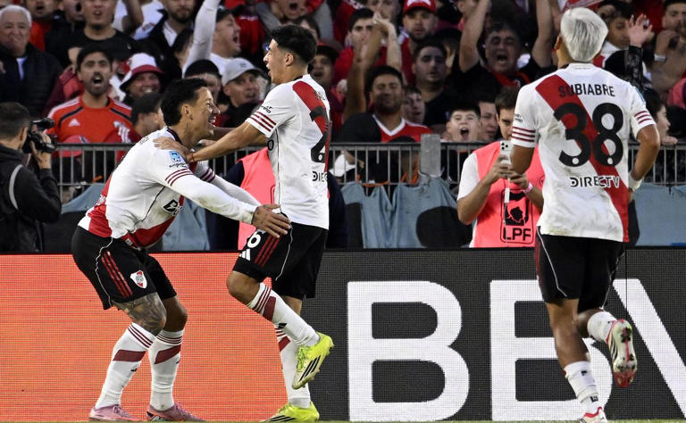 River vs Belgrano 2026: Galvan y Colidio le dieron un resultado favorable a los Millonarios