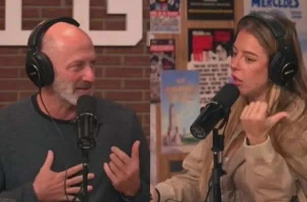 Estanislao Bachrach y Naty Jota: Video del cruce  en el program «Sería Increíble» del stream de Olga