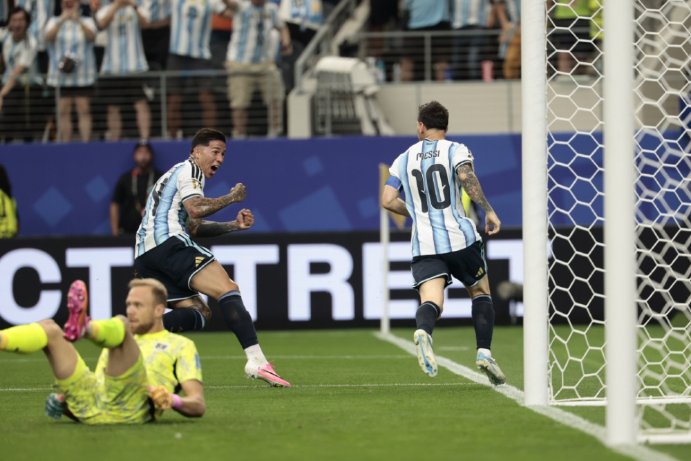 Resultado Argentina vs. Austria: Victoria 2-0 del equipo de Scaloni y Messi goleador histórico de los Mundiales